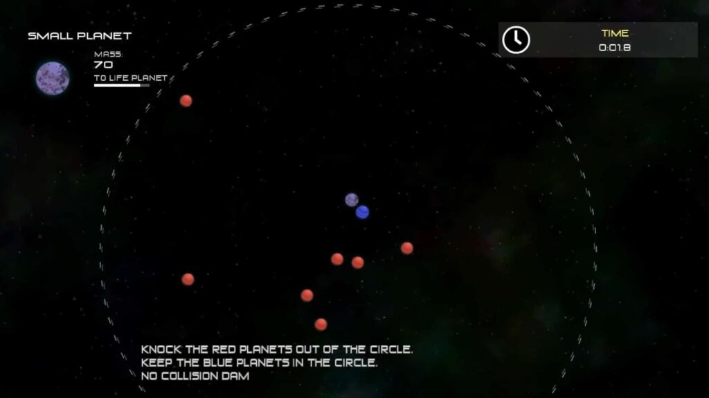 Misión 1 del desafío Planet Stage: 'Atom' - Solar 2